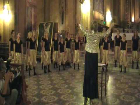 "Ave Maria" with Aarhus Girls Choir (Only a short clip)