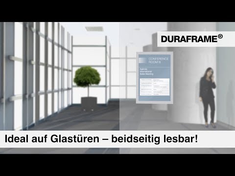 Artikelvideo 1 für DURABLE Magnetrahmen selbstklebend DURAFRAME® silber A4, 2 St., Artikelnummer 510560