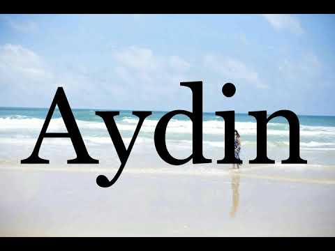 How To Pronounce Aydin🌈🌈🌈🌈🌈🌈Pronunciation Of Aydin