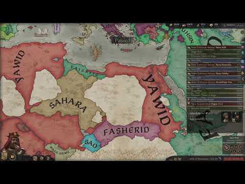 Crusader Kings III Afryka Zachodnia  867 - 1453  roleplay [PL]  -  33