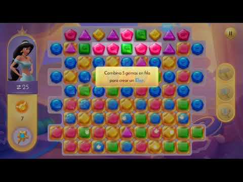 Disney Princess Majestic Quest #135 Level 6. Android Gameplay HD