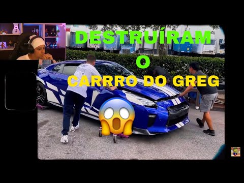 LOUD CORINGA REAGINDO AO GREG FERREIRA - PERDA TOTAL DO GTR!