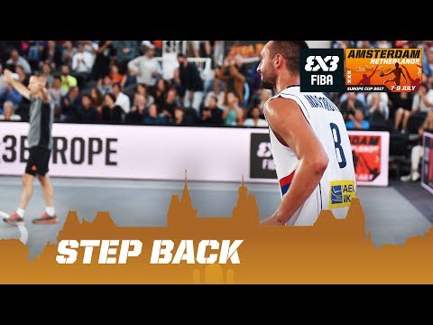 Majstorovic steps back and puts +2 on the board! - FIBA 3x3 Europe Cup 2017