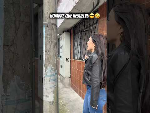 HOMBRE QUE RESUELVE.!!😎🤣 #parati #viral #humor #comedia #parejasdivertidas #novios #foryoupageシ