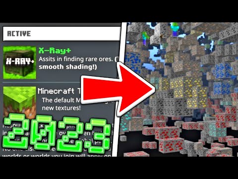 FryBry - How To Xray In Minecraft Bedrock Edition 2023!