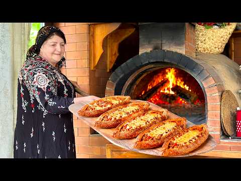 Grandma's Wood-Fired Beef Turkish Pide: This Method Will Surprise You!