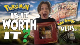 The Promos are Rad, Charizard statue is Fire, BUT is it worth it? Surprise Celebrations opening too!