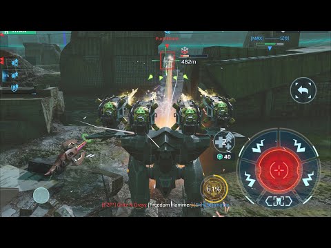 Decay Behemoth and Fainter Demeter make friends in Dead City — War Robots