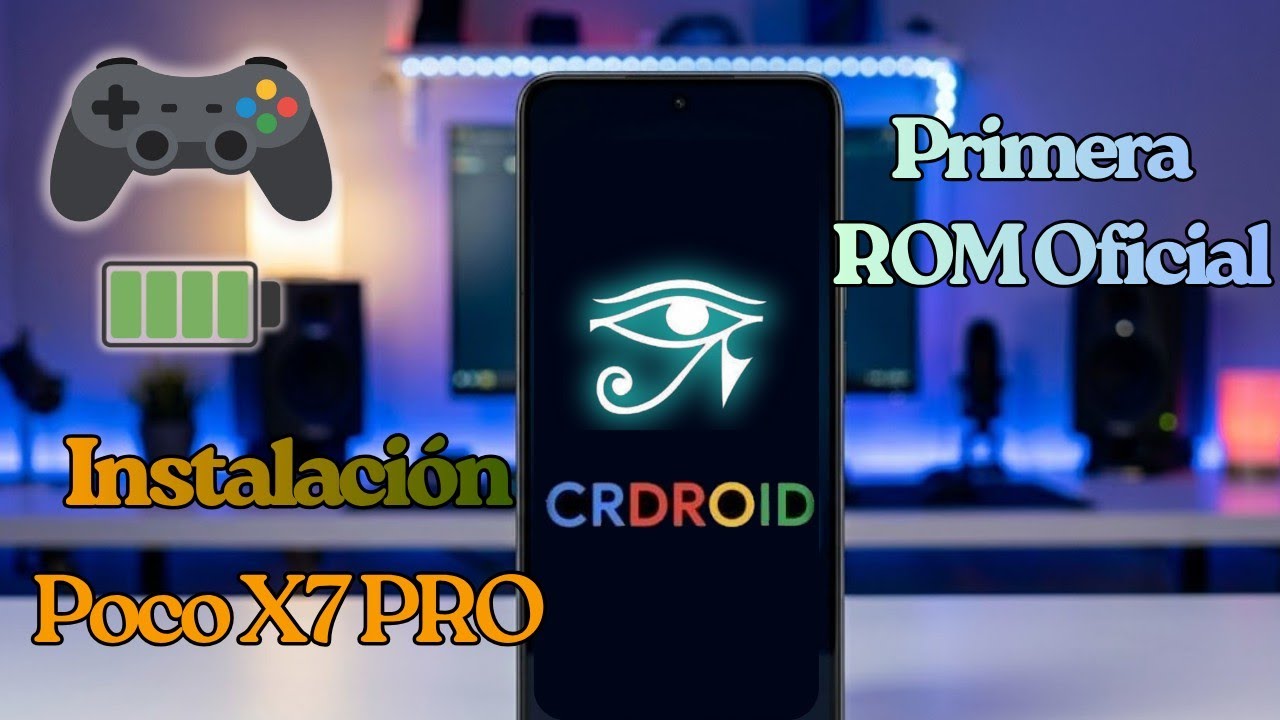 Primera ROM Oficial CrDroid para Poco X7 PRO. ¡Rendimiento TOP con un GRAN PERO!