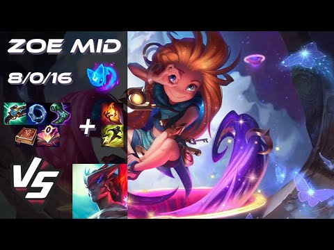 MID Zoe vs Yone - EU Challenger Patch 25.S2.4