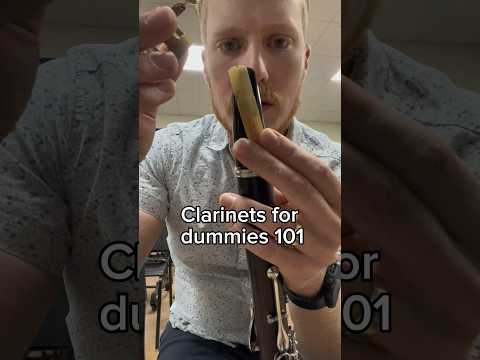 Clarinets for dummies 101 #clarinet #musicteacher #band