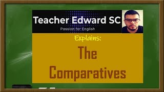 How to make sentences with comparatives
