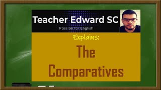 How to make sentences with comparatives