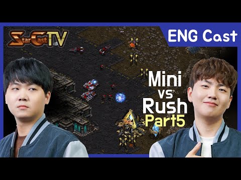 [ENG] Mini vs Rush on Largo (Bo5, Part5) - Starcraft Remastered (StarCastTV English)