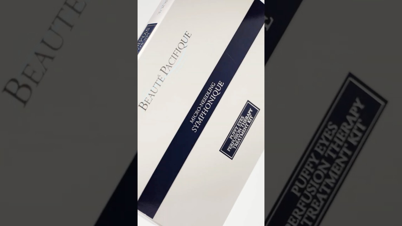 Beaute Pacifique Symphonique Micro Needling Eye Patches x 4 Mikroigłowe płatki przeciwobrzękowe pod oczy 4 szt. - VIDEO