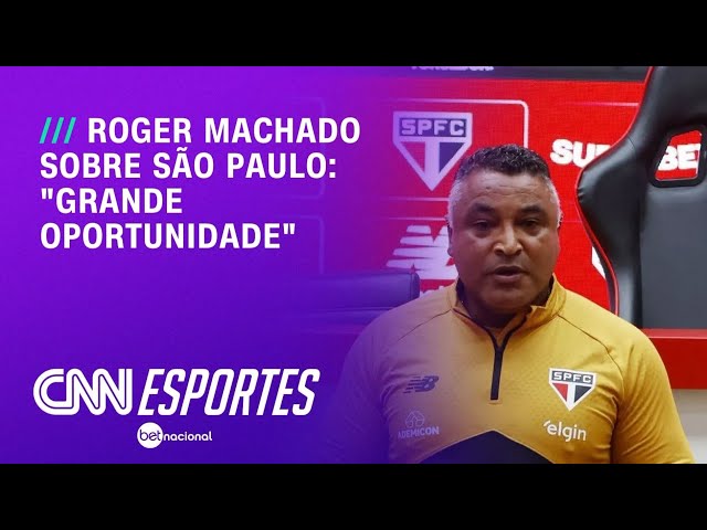 Roger Machado é apresentado como novo treinador do São Paulo | CNN NOVO DIA