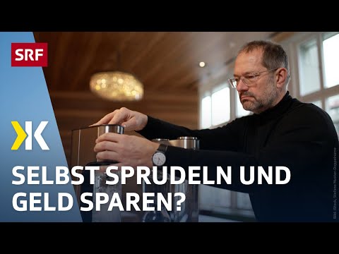 Wassersprudler im Test: Ab dann lohnen sich Sodastream & Co. wirklich | 2024 | Kassensturz | SRF
