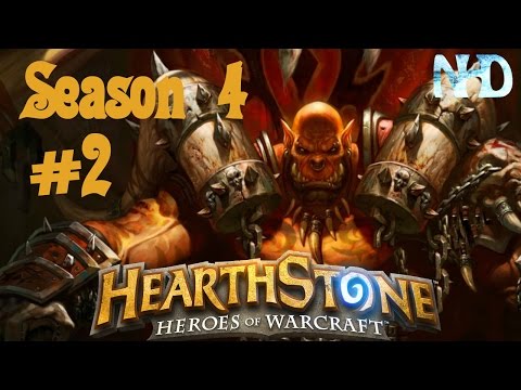 Let's Play Hearthstone (S4) Ranked vs Hunter Thick skinned