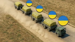 Russia Identifies NATO's Secret Supply Route — Then Destroys FPV Drone Convoy