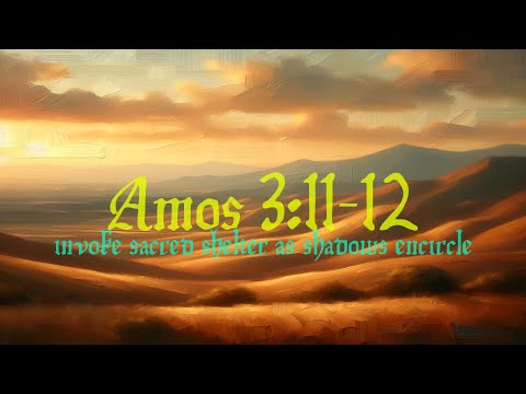 Amos 3:11