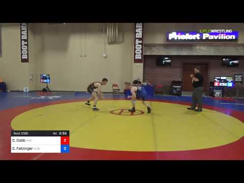 2018 Marine Corps US Open/Senior Men's Freestyle 61 Con 16 #1 - Casey Cobb (NMC-RTC) Vs. Cody Fatz