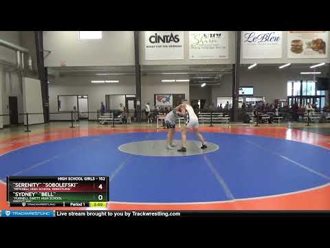 152 Lbs Round 1 - ``Serenity`` ``Sobolefski``, ``Mitchell High School Wrestling`` Vs ``Sydney`` ``