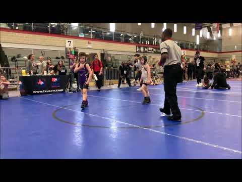 2020-03-08 Texas State Wrestling Championship 8U 65lbs 1st Place Match Jack