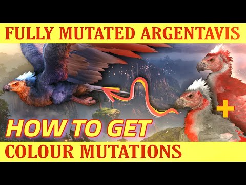 How To Get Colour Mutations | Getting A Fully Mutated Argentavis | Colour Mutation Tutorial | Ark
