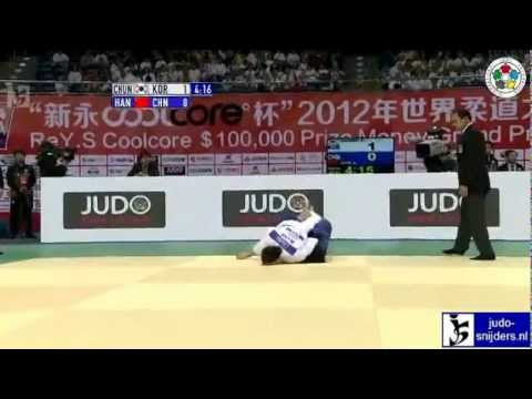 Judo 2012 Grand Prix Qingdao: Chung (KOR) - Han (CHN) [-48kg] semi-final