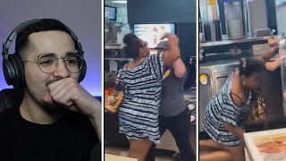 Karen Throws A Tantrum At Mcdonalds Then Gets Folded By An Employee