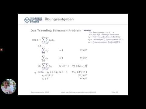 TUD GAMS - Daten einlesen und ausgeben mit GAMS - Part 3: Exercise Traveling Salesman Problem