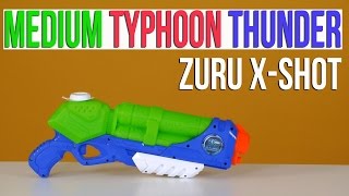 Zuru Водный бластер X-Shot Medium Typhoon Thunder (01228) - відео 1