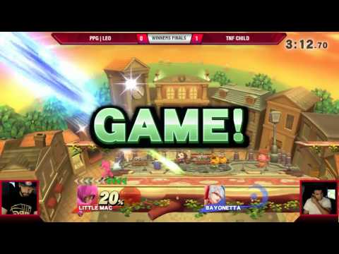 VS Weekly 7/20/17 - Winners Finals - Leo (Diddy/Mac) vs Child (Bayonetta) - Smash 4