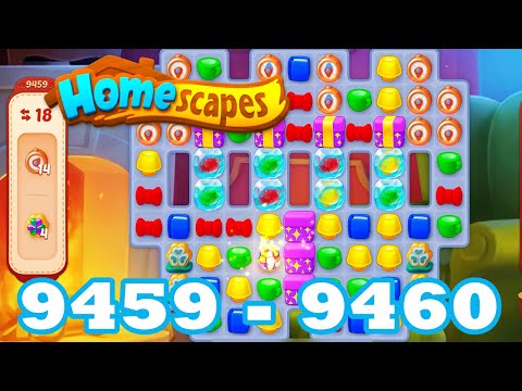 Homescapes Level 9459 - 9460 HD 3 - match puzzle game | Gameplay Walkthrough | android | GameGo Game