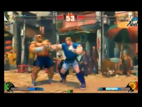 [SF4 Japan Nationals] Hanamaru(Sa)Haneyama (Ch)Mizoteru(Bl) vs Kuro(Sa) Bean (Ab)Black Mamba (Bl)#1