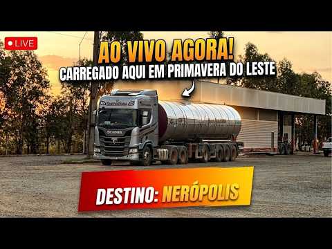 AO VIVO 🚛 parte 2 Primavera do Leste ➡️ Nerópolis-GO #carreteiro #vidanaestrada