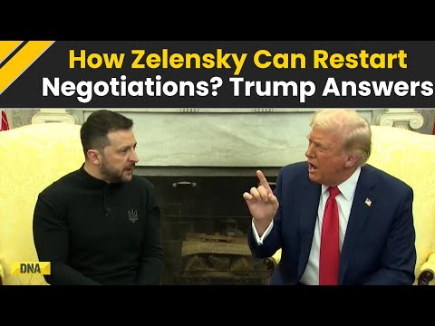 Trump News: US Prez Trump says Zelenskyy Should Show More Appreciation In Response To A Question