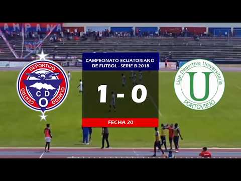 CD Olmedo 1 - 0 LDU Portoviejo | Serie B 2018 ~ Fecha 20 |