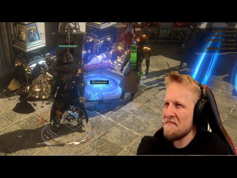 Quin 2020 reacting to old quin playing Path of Exile as a noob for Charity!