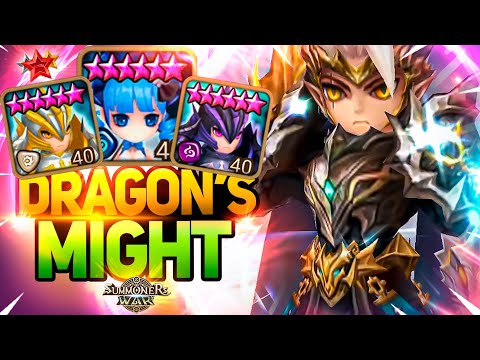 Elmimo's Dragon Knights DESTROY EVERYONE in Summoners War