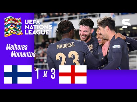 Gols e lances de Finlandia x Inglaterra