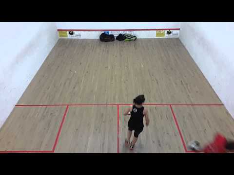 Squash PTSC: Simon v Vicky