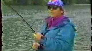 John Denver Fishing and Singing &quot;Druthers&quot; (1995)