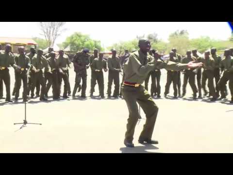 GSU Dances with Uhuru during Pass out