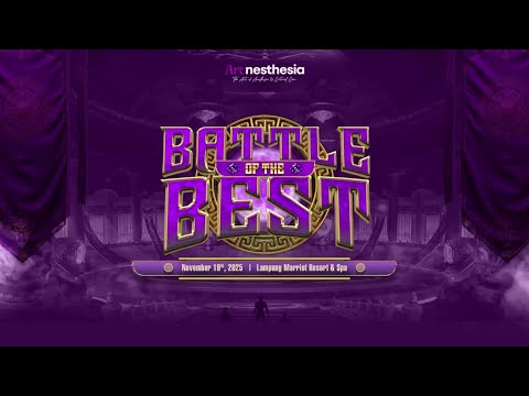 BATTLE OF THE BEST - ARTNESTHESIA 2025 (SUPPORT BY DEXA MEDICA)