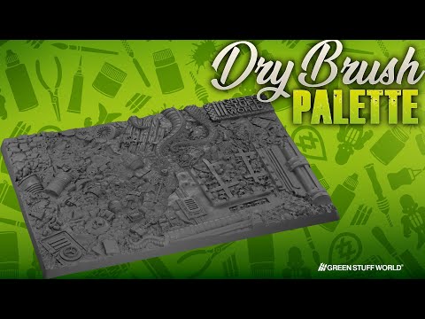 Green Stuff World: Drybrush Texture Palette - фото 1 - id-p2680963800