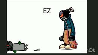 (drawing cartoon2)​ hank vs tricky vs whitty 2  and sans vs bendy