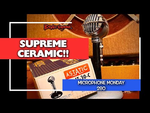 Supreme Ceramic!! Best Blues Harmonica Mics | Astatic JT-30-C Ceramic Bullet Microphone Monday 280