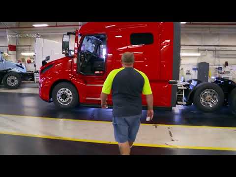 Сборка грузовиков Volvo в США