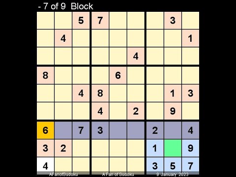 How to Solve The Hindu Sudoku Hard January 9, 2023